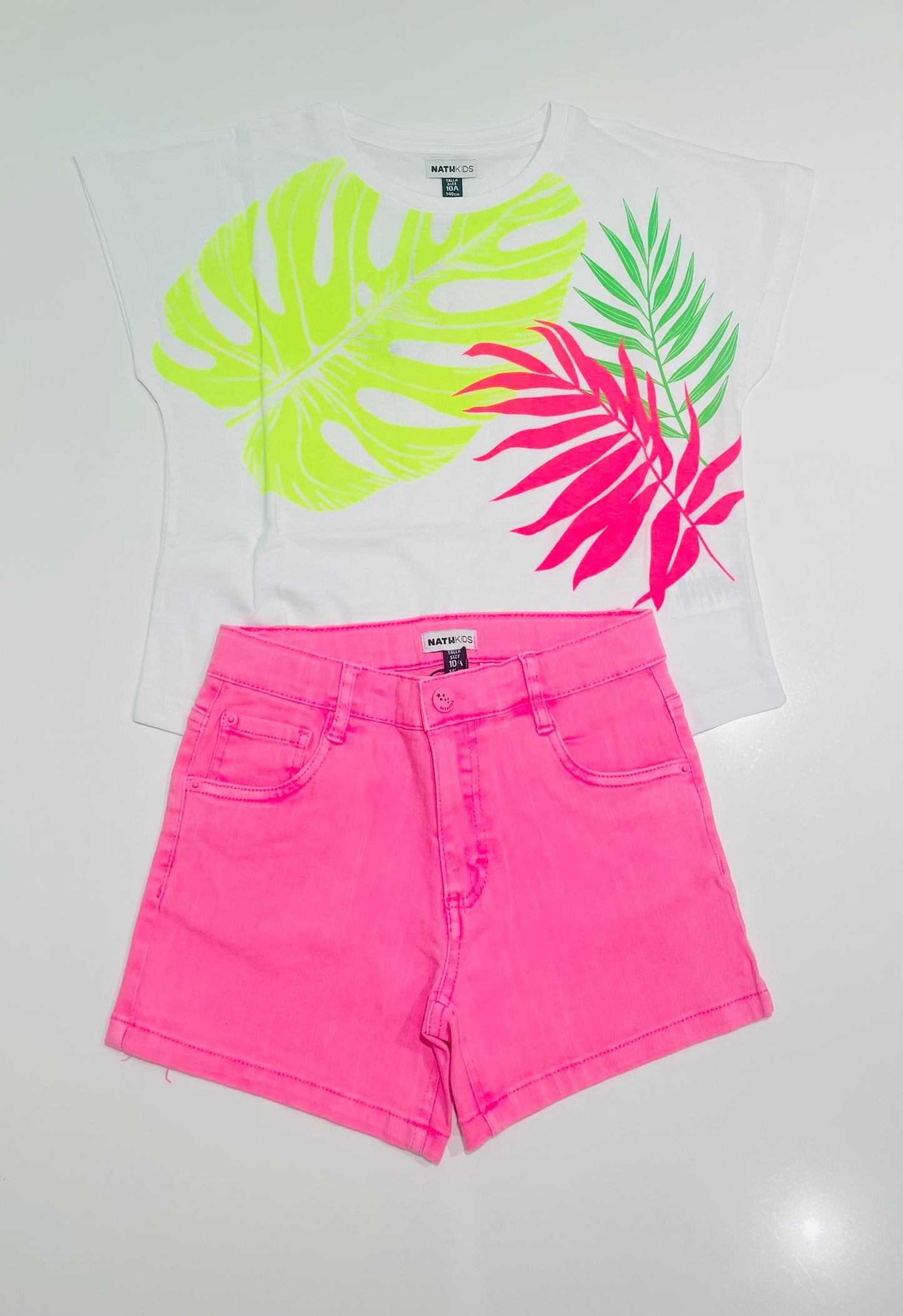 Neon Jungle Girl Denim Set