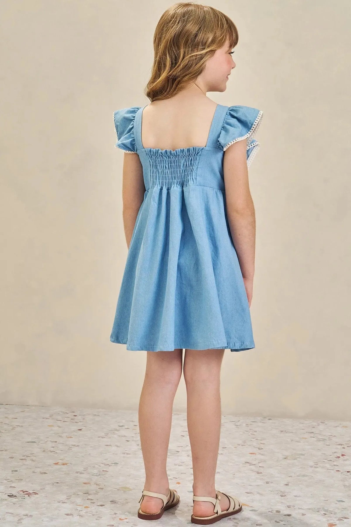 Fabiola Chambray Dress