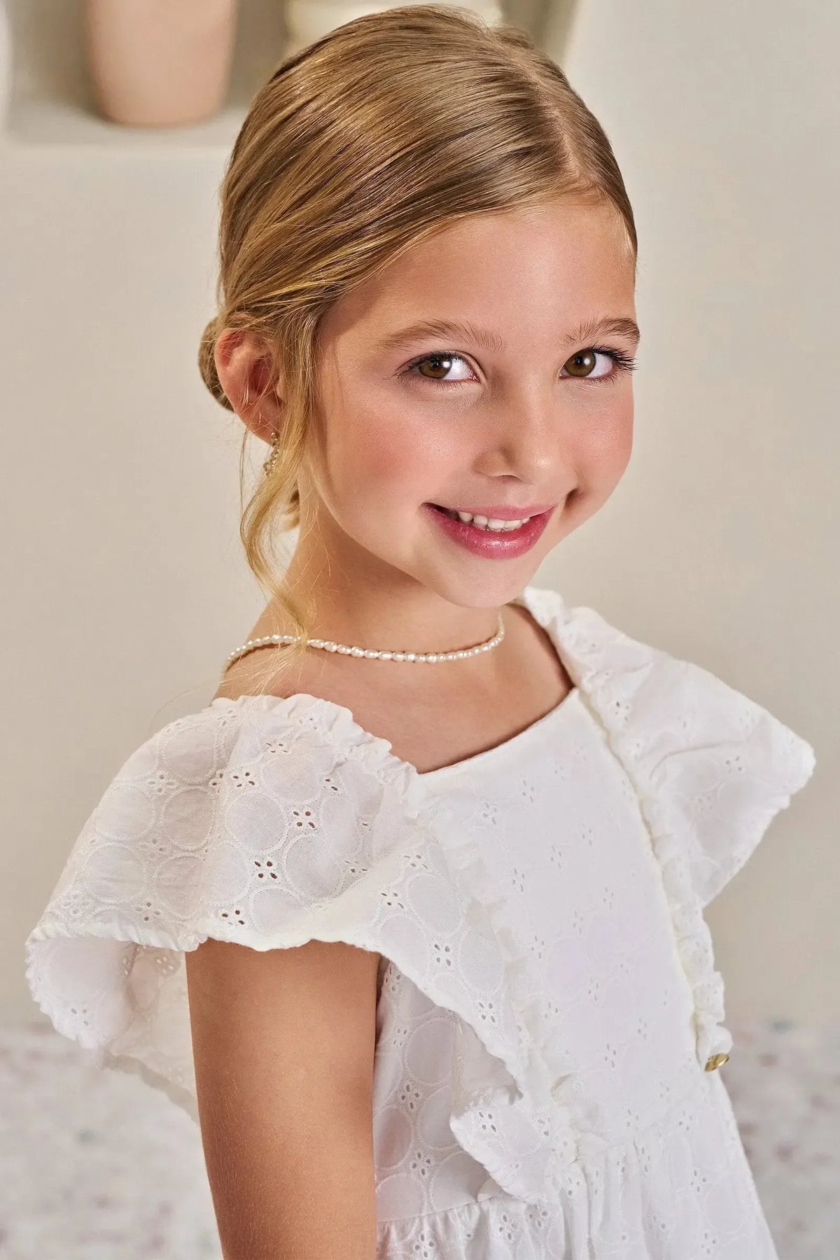 Roma Eyelet Dress