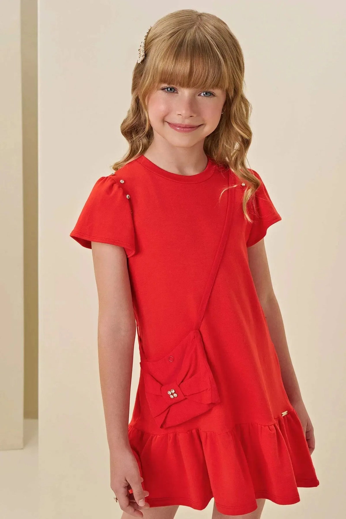 Vérmelho Dress w/Purse