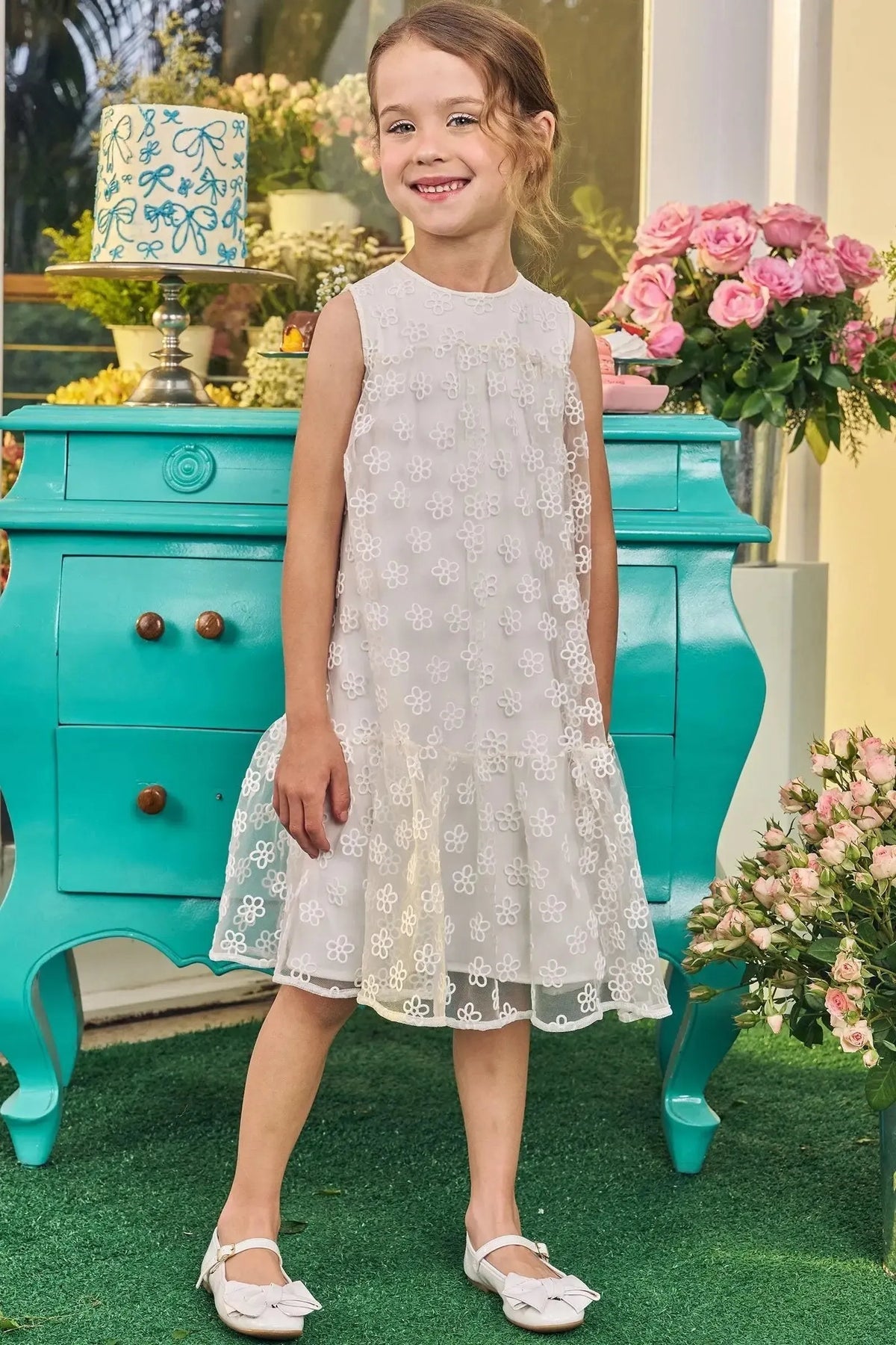 Flower Power Tulle Dress