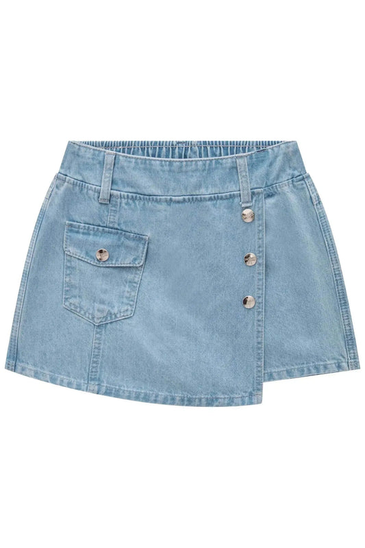 Denim Skort