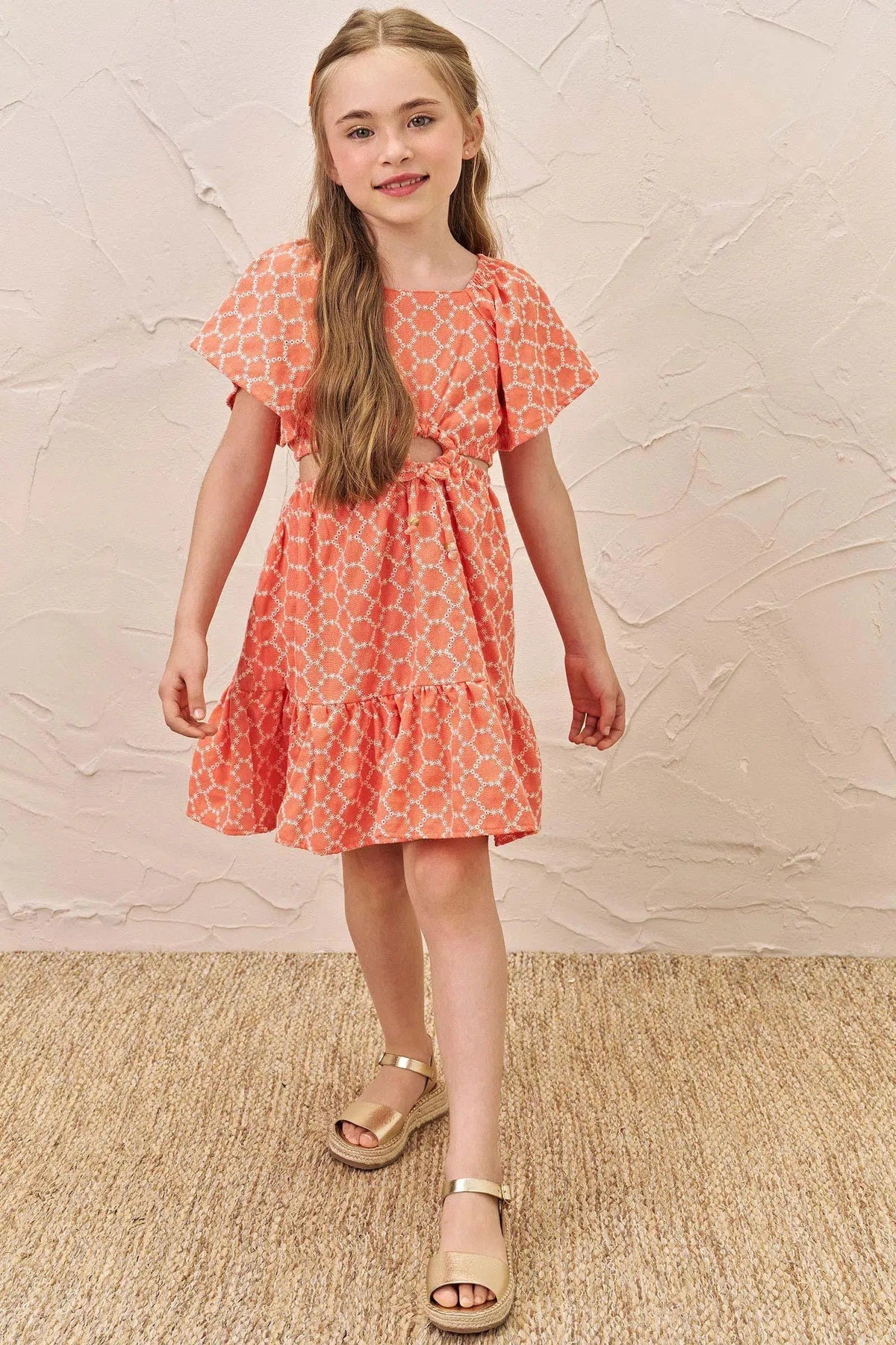 Coral Dolce Dress