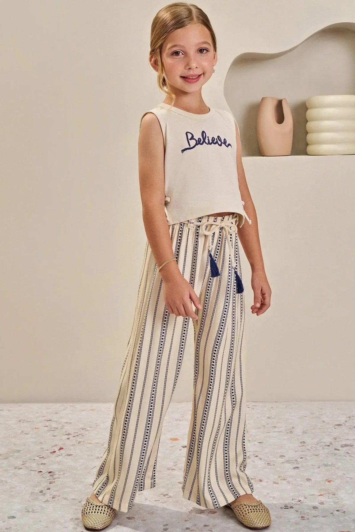 Believe Long Pant Set