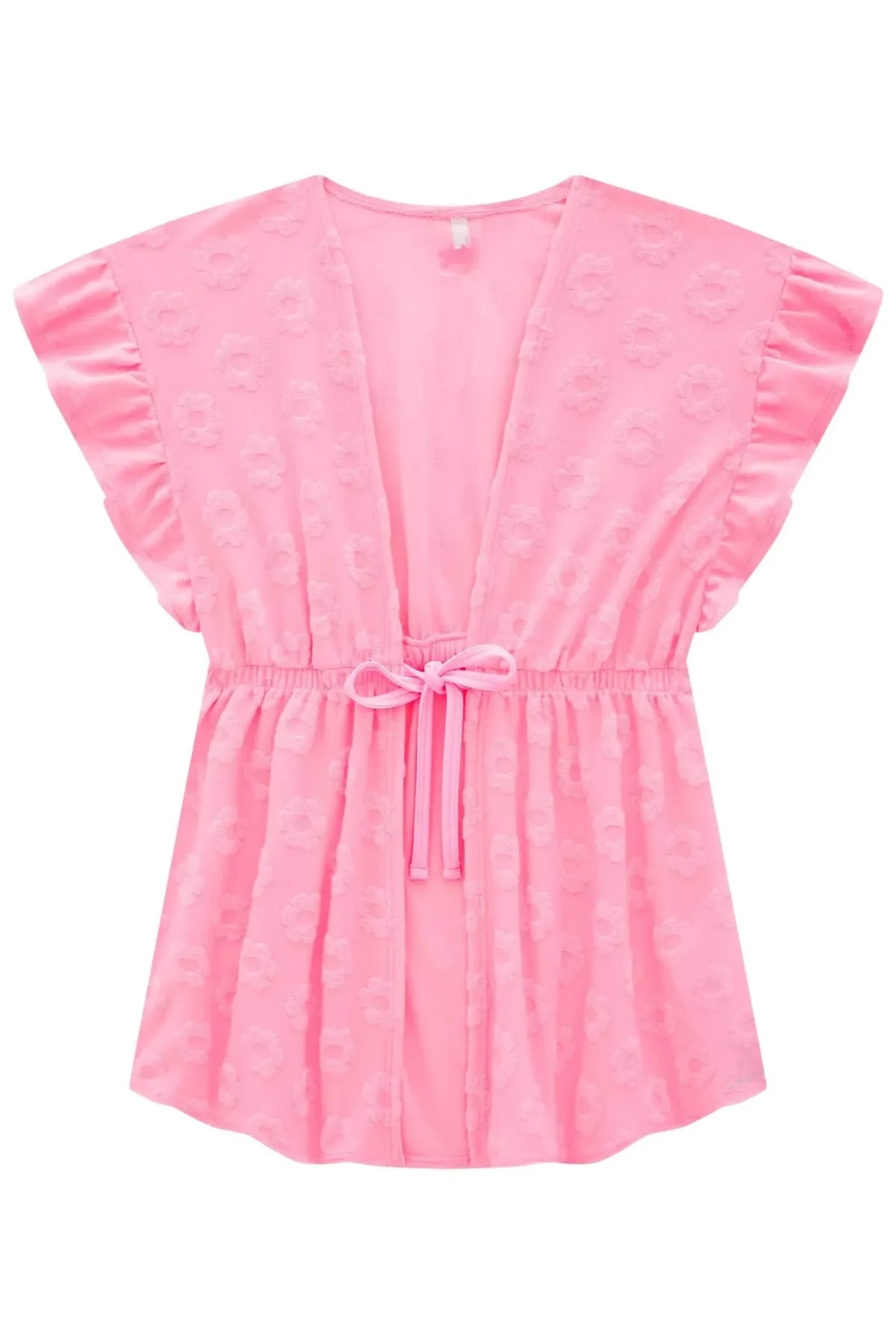 Pink Floral Coverup
