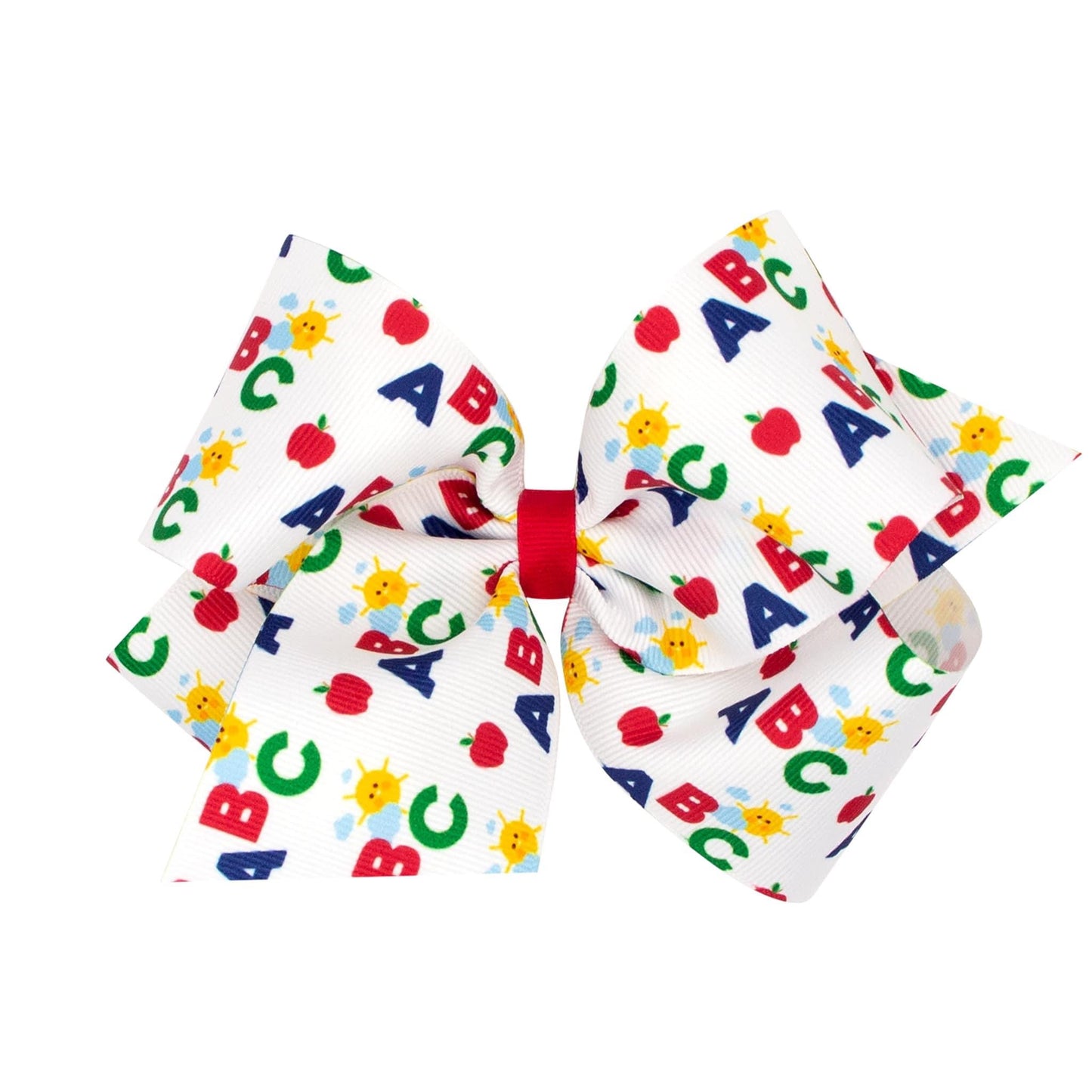 King Sunny ABC’s School Hair Bows