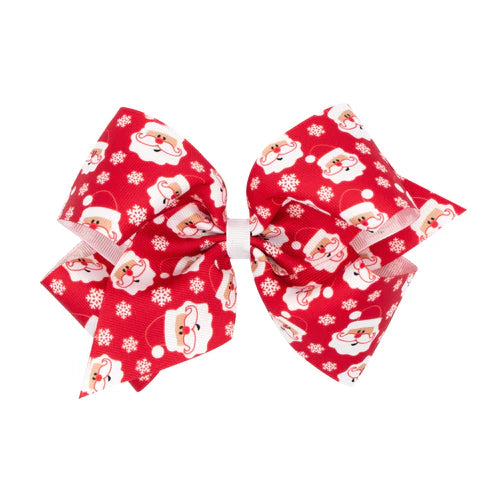 Santa King Hair Bow