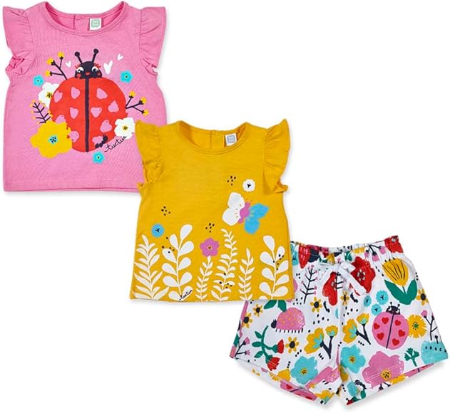 Tiny Critters 3pc Shorts Set