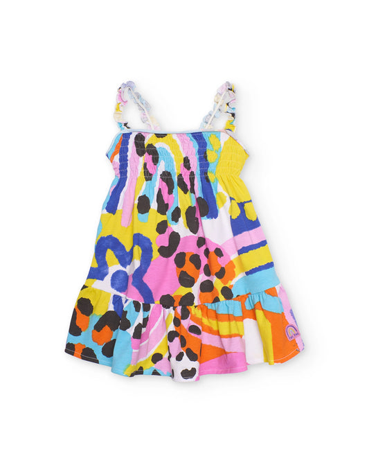 Retro Rainbow Dress