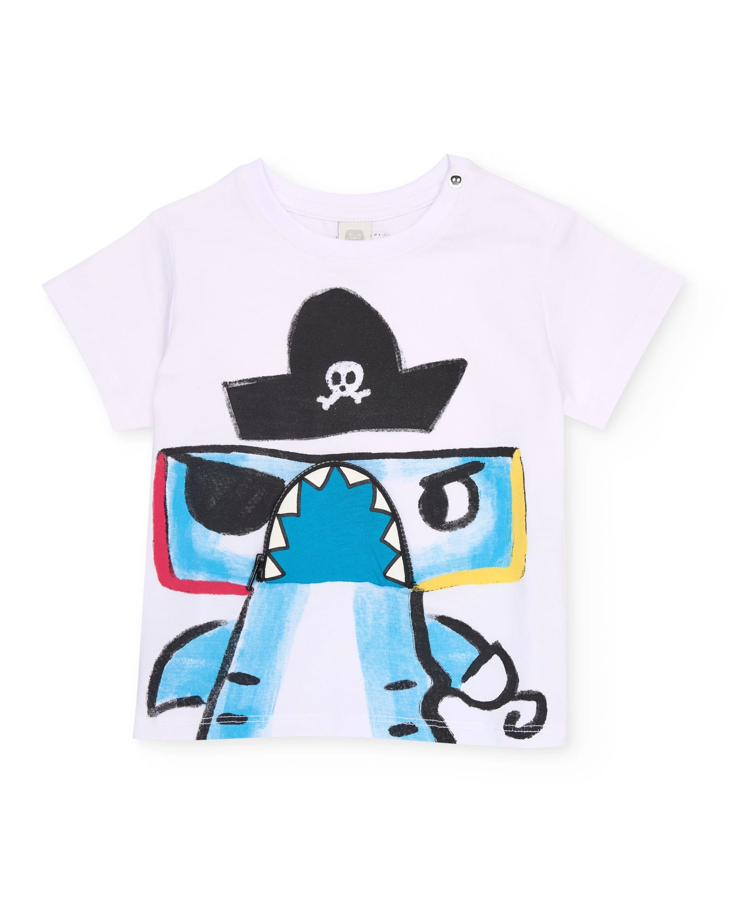 Punk Pirates Shark Shorts Set