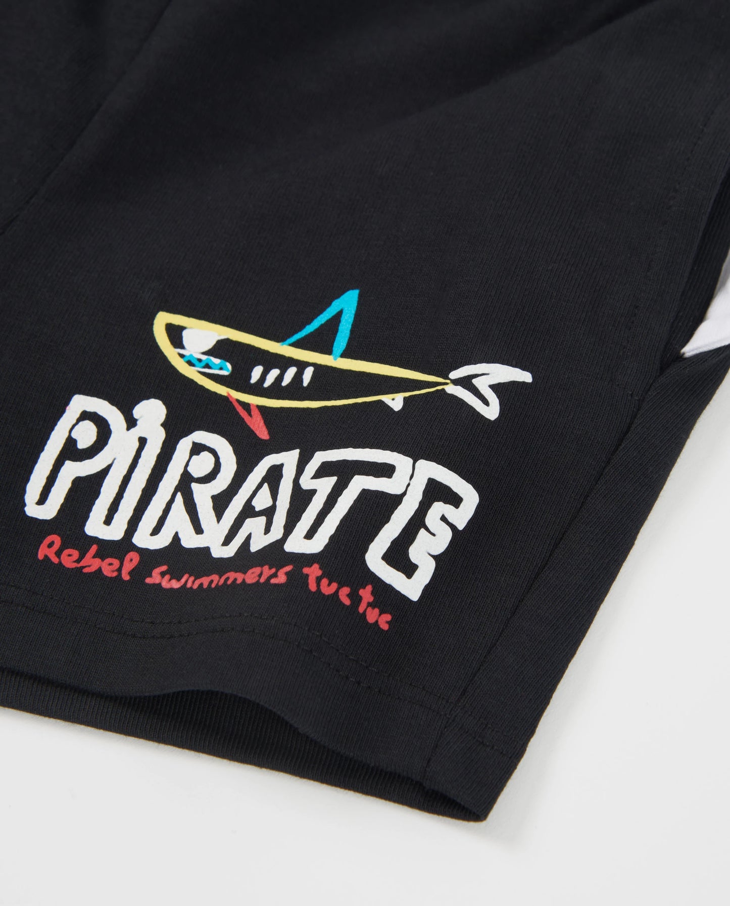 Punk Pirates Shark Shorts Set