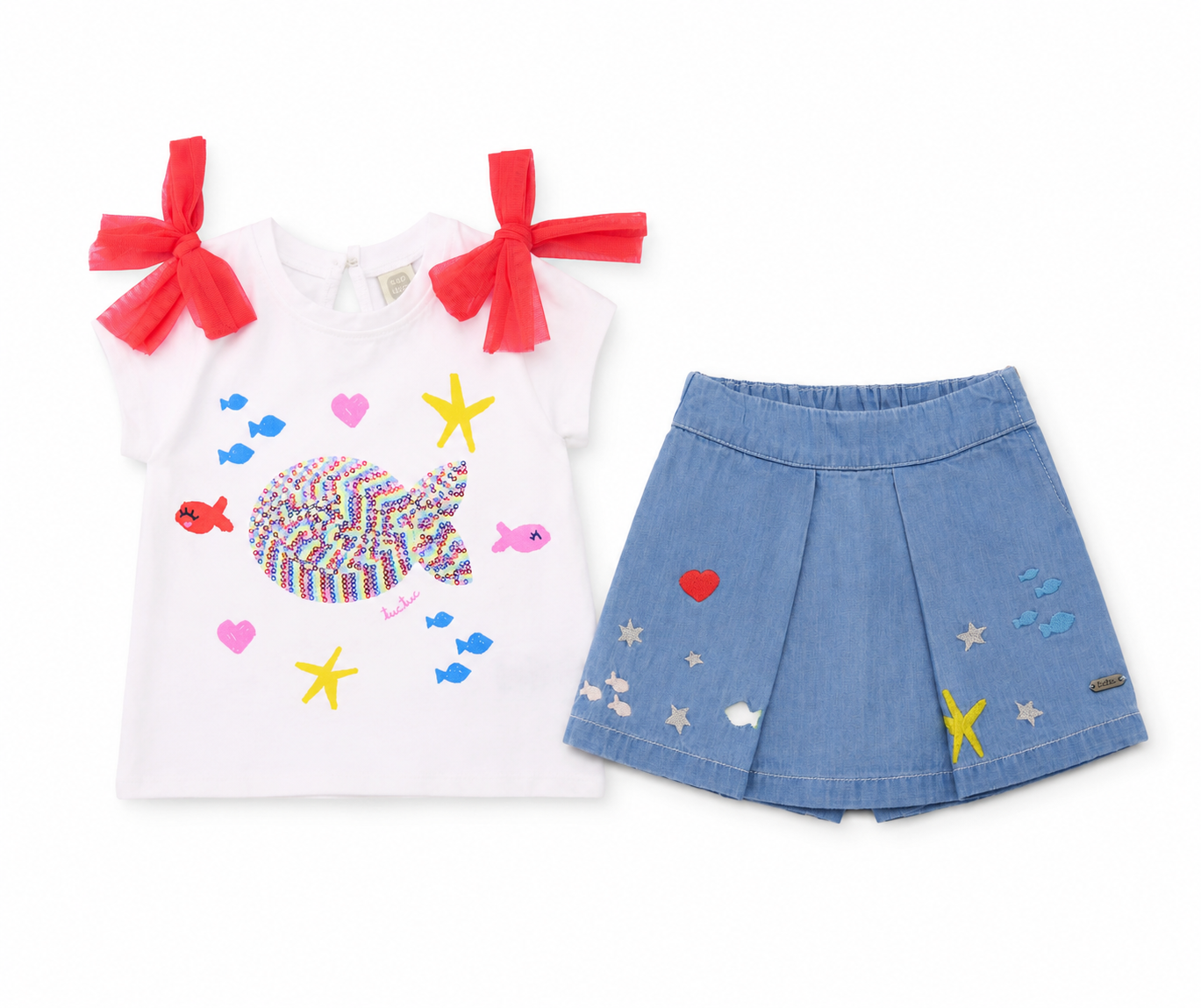 The Sea Circus Skort Set