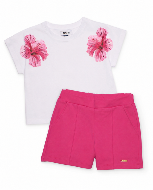 Secret Garden Shorts Set