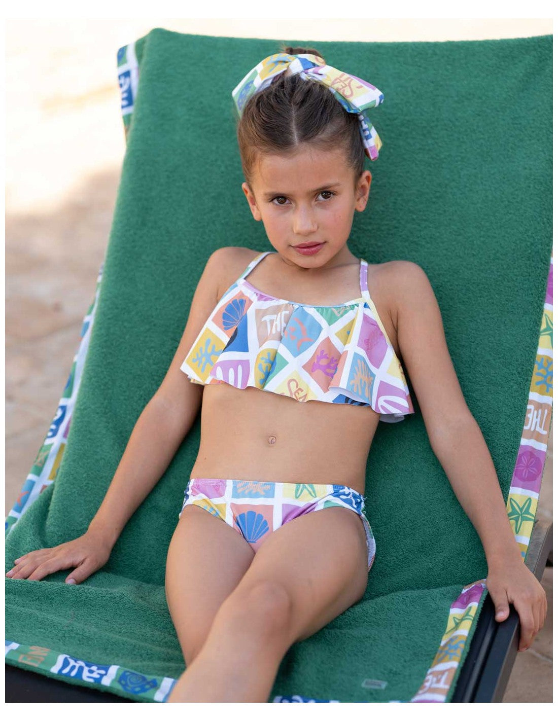 Bikini Cuadros Estampados