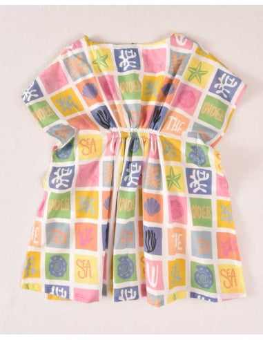 Kaftan Cuadros Estampados