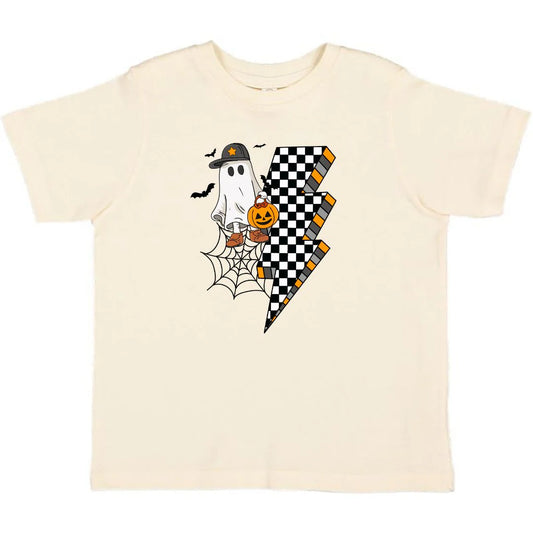 Checker Ghost Halloween Tshirt