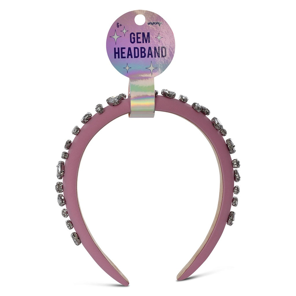 Pink Gem Headband