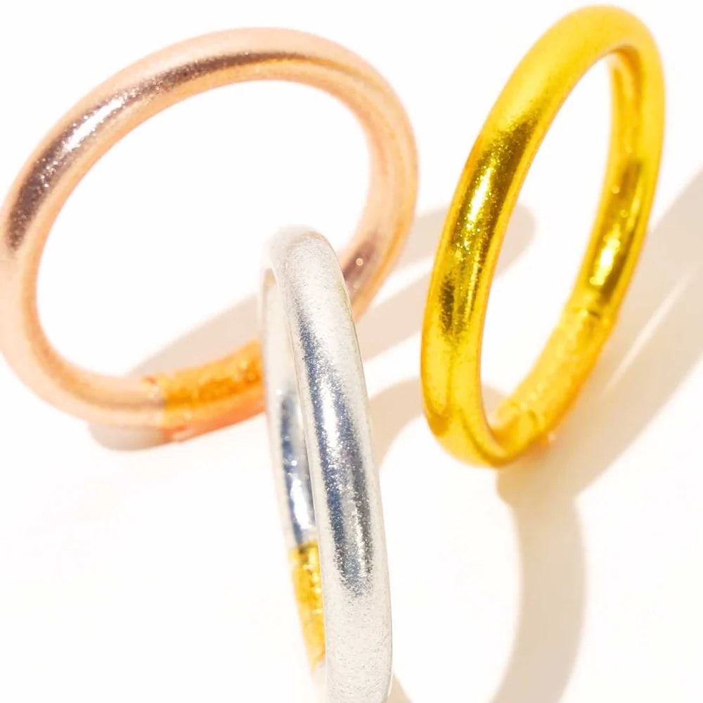 GOLD TZUBBIE ALL WEATHER BANGLE® (AWB®) - SERENITY PRAYER