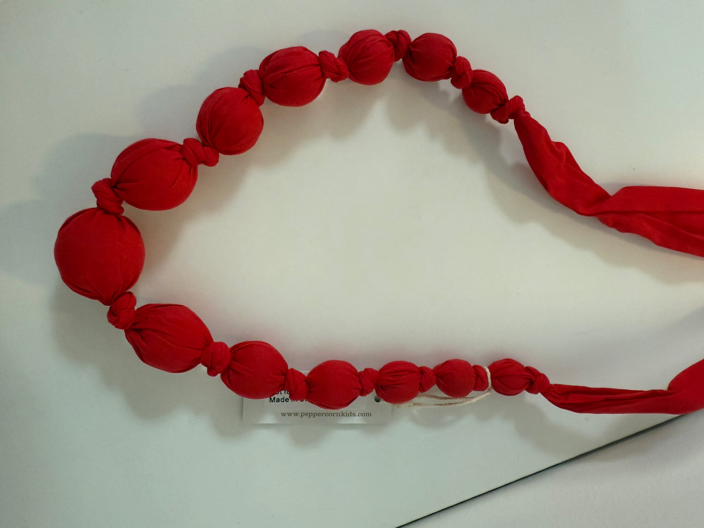 Loveable Fabric Beaded Necklaces