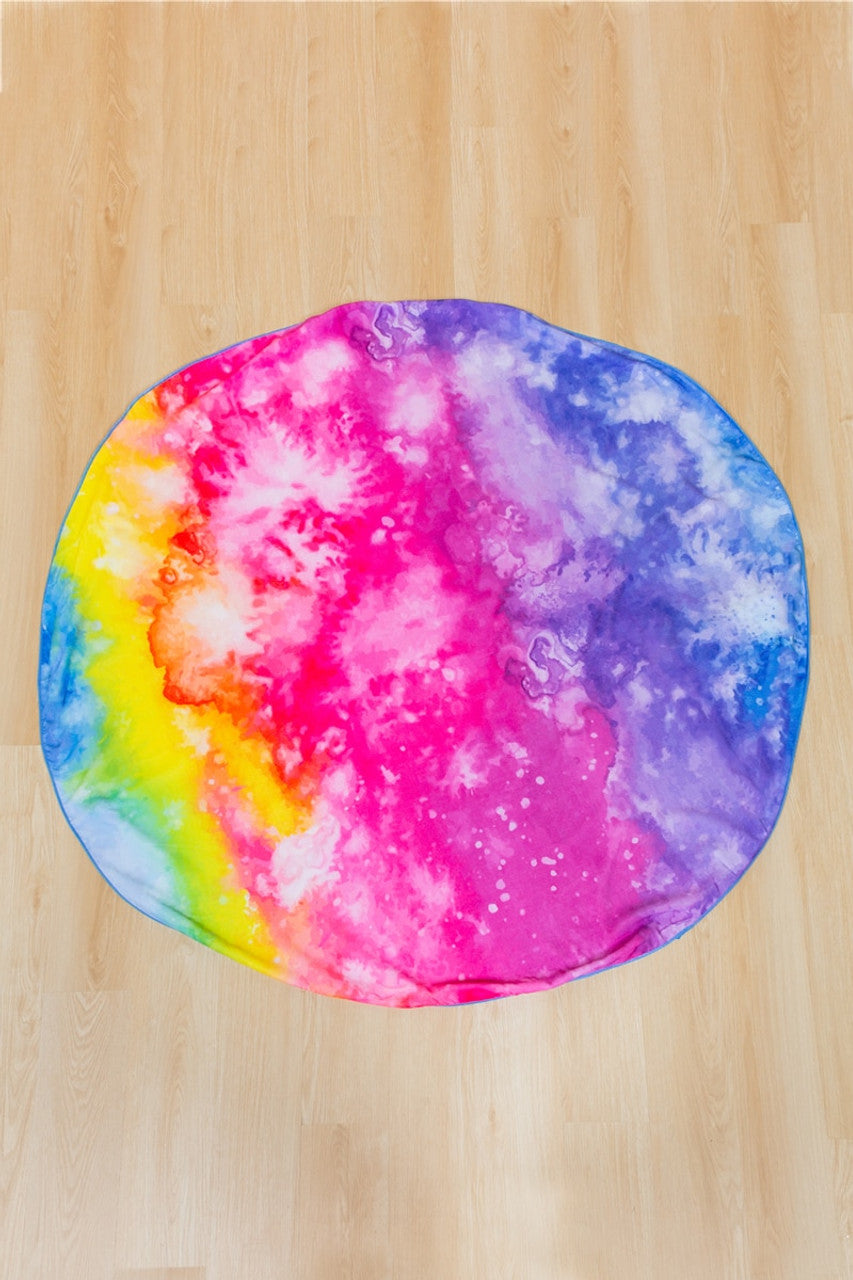 Tie Dye Huge Round Towel