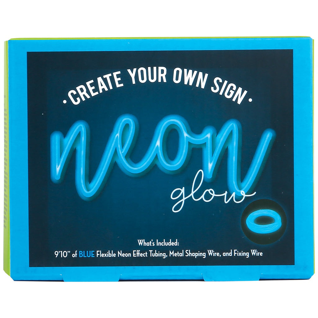 Neon Glow Blue DIY Light