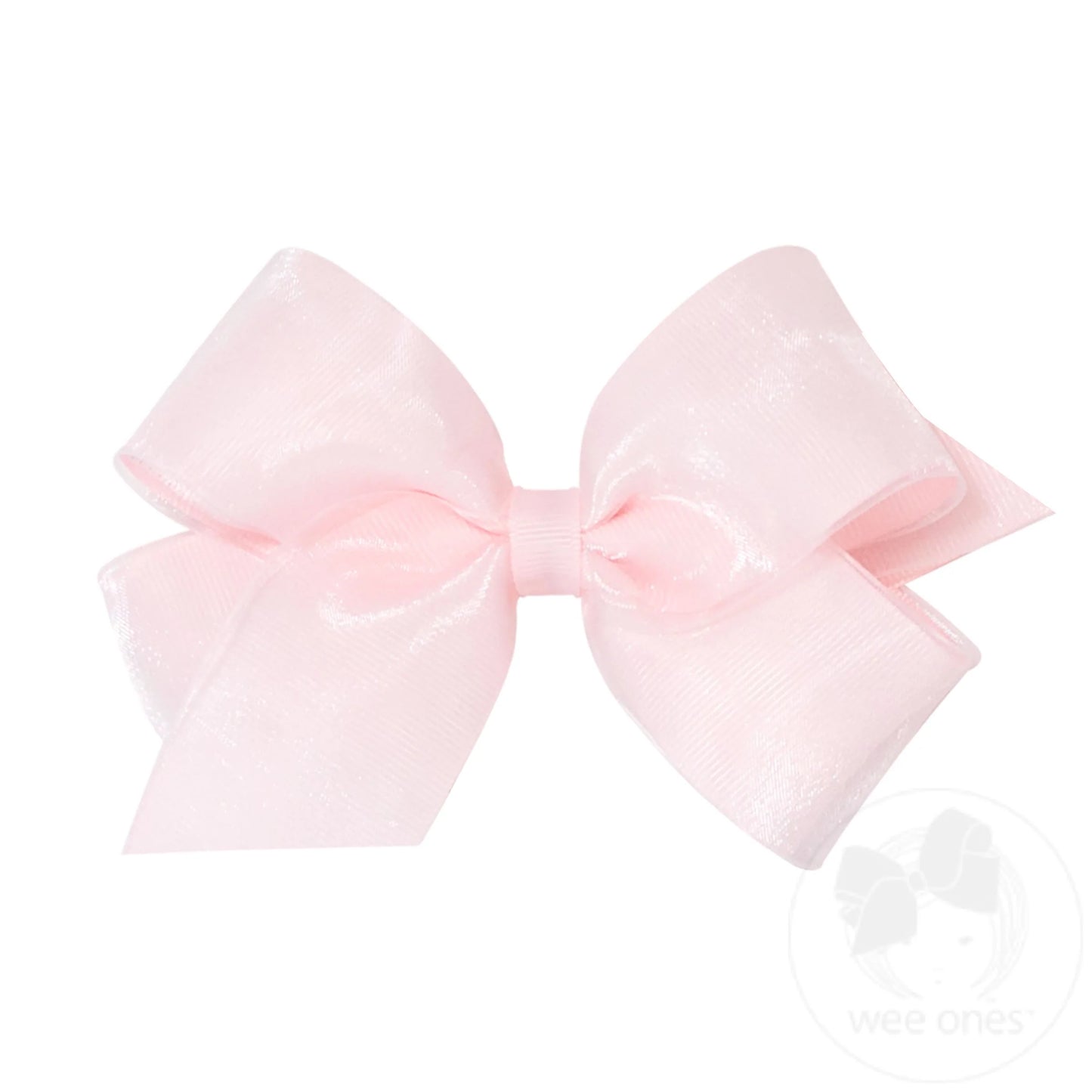 Organza Overlay Medium Bow