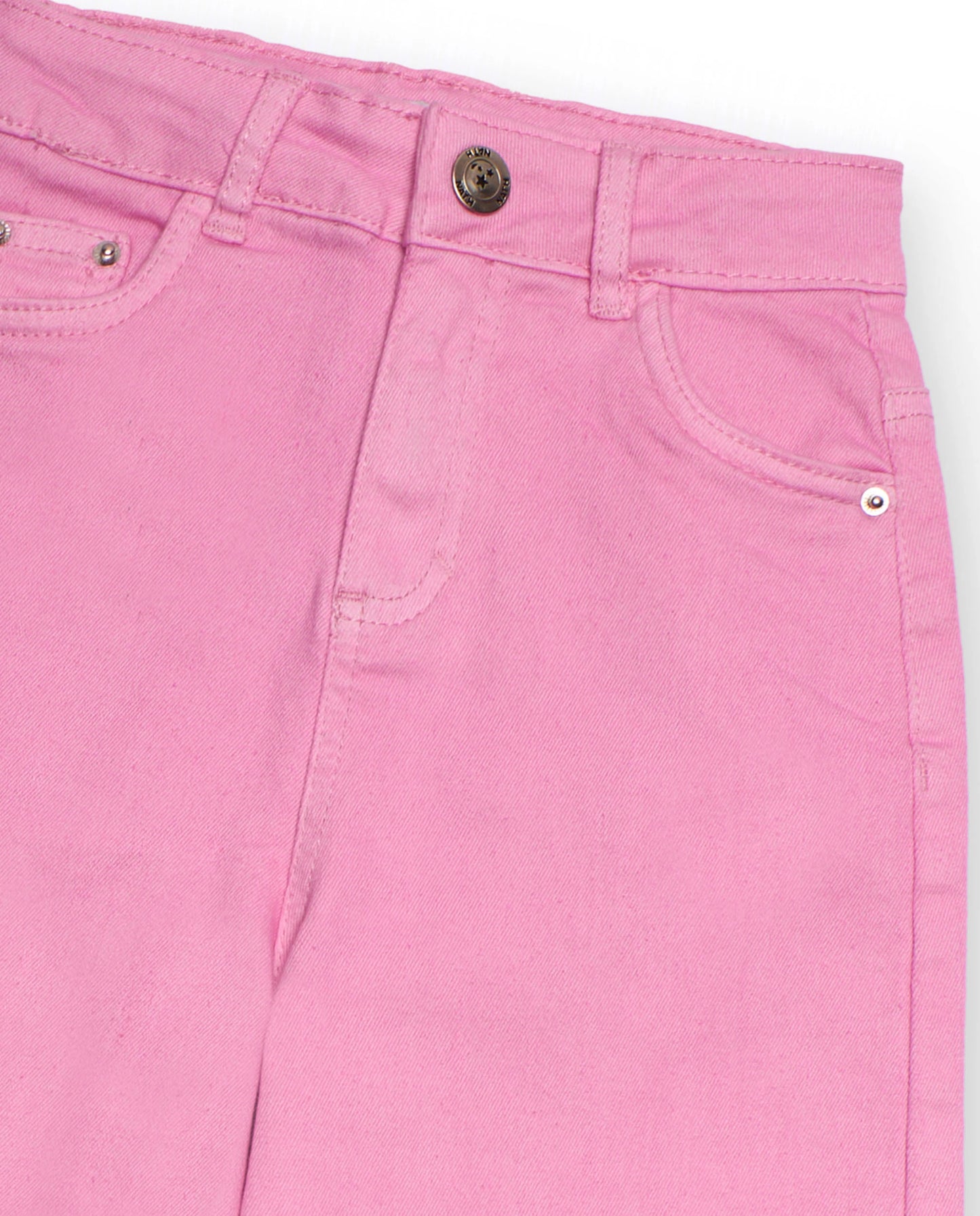 Floral Opulence Sequin Pink Denim Set