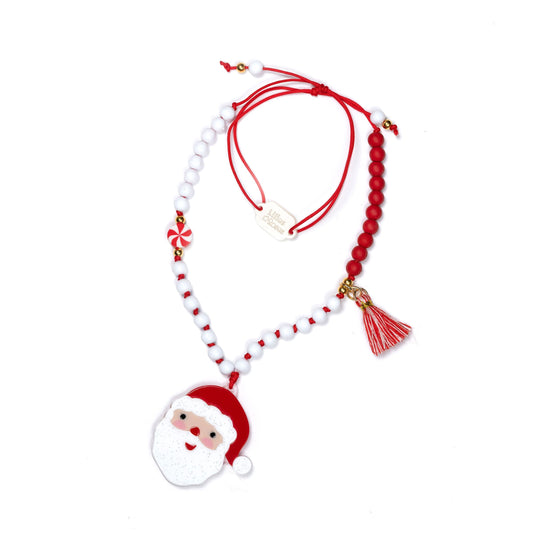 SANTA RED NECKALCE