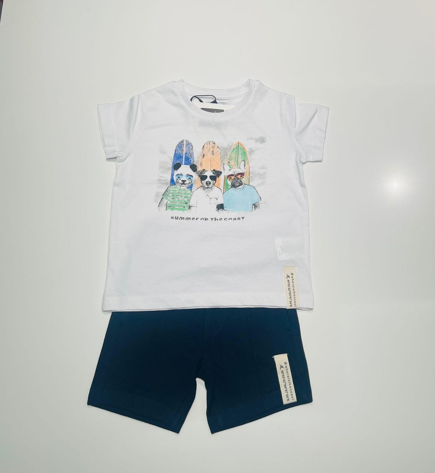 Coast Boys Shorts Set